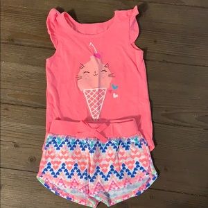 Okie dokie summer outfit size 12 month